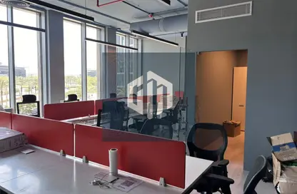 Office Space - Studio - 1 Bathroom for rent in Cairo Festival City - North Investors Area - New Cairo City - Cairo