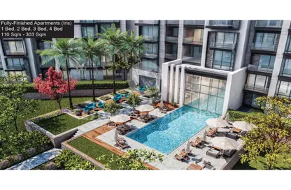 Apartment - 3 Bedrooms - 3 Bathrooms for sale in Swan Lake Residence - 5th Settlement Compounds - The 5th Settlement - New Cairo City - Cairo