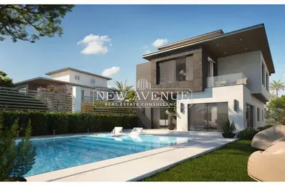 Penthouse - 4 Bedrooms - 3 Bathrooms for sale in Creek Town - The 1st Settlement - New Cairo City - Cairo