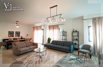 Apartment - 1 Bedroom - 1 Bathroom for sale in Moon Residences - Fifth Square - The 5th Settlement - New Cairo City - Cairo