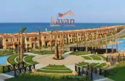 شاليه - 2 غرف نوم - 2 حمامات للبيع في تلال السخنة - العين السخنة - السويس