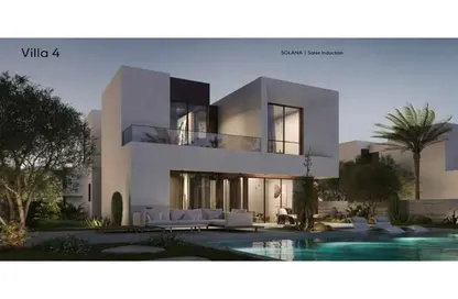 Villa - 4 Bedrooms - 5 Bathrooms for sale in Solana - New Zayed City - Sheikh Zayed City - Giza