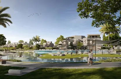 Penthouse - 3 Bedrooms - 3 Bathrooms for sale in O West - 6 October Compounds - 6 October City - Giza
