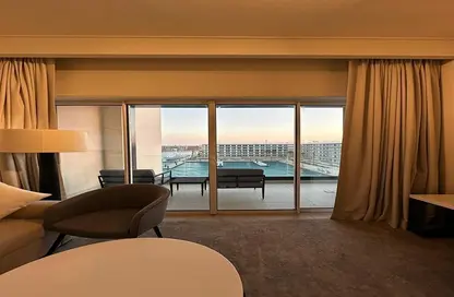 Apartment - 1 Bedroom - 1 Bathroom for rent in Marassi - Sidi Abdel Rahman - North Coast