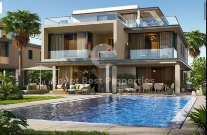 Villa - 4 Bedrooms - 4 Bathrooms for sale in Palm Hills New Cairo - 5th Settlement Compounds - The 5th Settlement - New Cairo City - Cairo