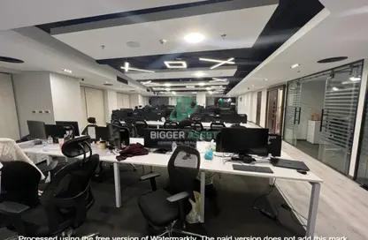Office Space - Studio - 3 Bathrooms for rent in Bank Center Street - South Teseen St. - The 5th Settlement - New Cairo City - Cairo