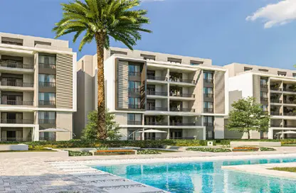 شقة - 3 غرف نوم - 2 حمامات للايجار في مون ريزيدنس - فيفث سكوير - التجمع الخامس - مدينة القاهرة الجديدة - القاهرة