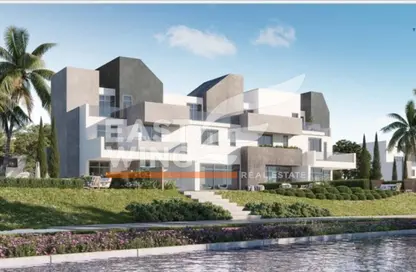 Townhouse - 3 Bedrooms - 4 Bathrooms for sale in Rivers - New Zayed City - Sheikh Zayed City - Giza