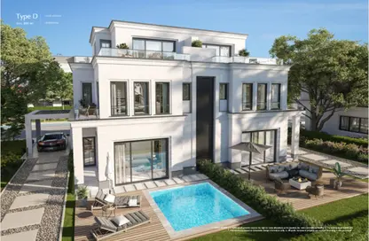 Townhouse - 3 Bedrooms - 3 Bathrooms for sale in Vye Sodic - New Zayed City - Sheikh Zayed City - Giza