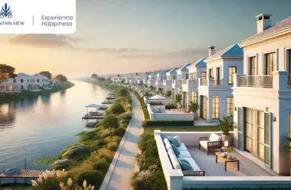 iVilla - 3 Bedrooms - 3 Bathrooms for sale in Mountain View iCity October - 6 October Compounds - 6 October City - Giza
