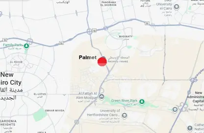 Office Space - Studio - 1 Bathroom for sale in Palm Hills New Cairo - 5th Settlement Compounds - The 5th Settlement - New Cairo City - Cairo