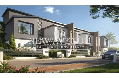 Twin House - 3 Bedrooms - 4 Bathrooms for sale in Creek Town - The 1st Settlement - New Cairo City - Cairo