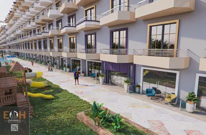 Apartment - 1 Bedroom - 1 Bathroom for sale in Al Ahyaa District - Hurghada - Red Sea