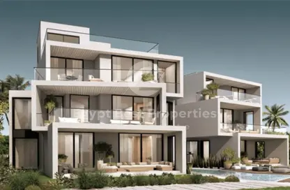 Chalet - 3 Bedrooms - 4 Bathrooms for sale in The Med - Ras Al Hekma - North Coast