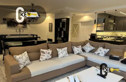 Apartment - 2 Bedrooms - 2 Bathrooms for rent in Ibn Al Haytham St. - Rehab City Fifth Phase - Al Rehab - New Cairo City - Cairo