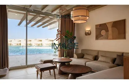 Chalet - 2 Bedrooms - 3 Bathrooms for sale in Hacienda Waters - Qesm Ad Dabaah - North Coast