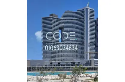 Apartment - 1 Bedroom - 1 Bathroom for sale in New Alamein City - Al Alamein - North Coast
