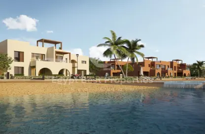 Chalet - 3 Bedrooms - 3 Bathrooms for sale in Swan Lake Gouna - Al Gouna - Hurghada - Red Sea