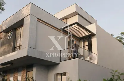 Townhouse - 4 Bedrooms - 4 Bathrooms for sale in Hood 18 Side St. - Green Belt - 6 October City - Giza