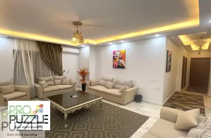 Apartment - 2 Bedrooms - 2 Bathrooms for rent in Al Gezira St. - South Investors Area - New Cairo City - Cairo