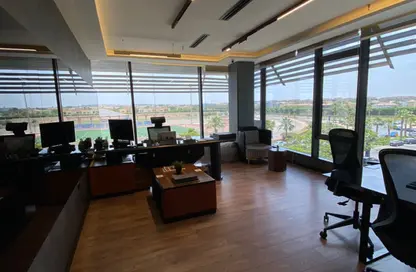 Office Space - Studio - 1 Bathroom for rent in The Polygon - Sheikh Zayed Compounds - Sheikh Zayed City - Giza