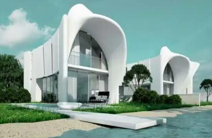Chalet - 2 Bedrooms - 2 Bathrooms for sale in Ramla Lakeside - Qesm Ad Dabaah - North Coast