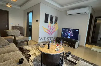 Apartment - 2 Bedrooms - 2 Bathrooms for rent in Village Views - Zed Towers - Sheikh Zayed Compounds - Sheikh Zayed City - Giza