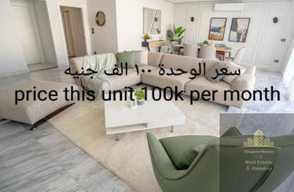 Apartment - 3 Bedrooms - 3 Bathrooms for rent in Lake View Residence - 5th Settlement Compounds - The 5th Settlement - New Cairo City - Cairo
