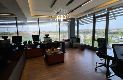 Office Space - Studio - 2 Bathrooms for rent in The Polygon - Sheikh Zayed Compounds - Sheikh Zayed City - Giza