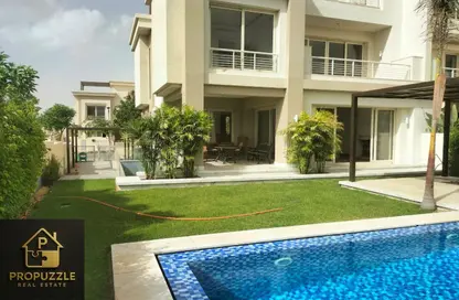 Villa - 3 Bedrooms - 5 Bathrooms for rent in Cairo Festival City - North Investors Area - New Cairo City - Cairo