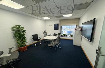 Office Space - Studio - 2 Bathrooms for rent in V90 - North Teseen St. - The 5th Settlement - New Cairo City - Cairo