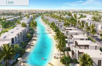 شاليه - 3 غرف نوم - 3 حمامات للبيع في ازها الساحل الشمالي - راس الحكمة - الساحل الشمالي