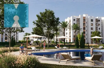 Apartment - 3 Bedrooms - 2 Bathrooms for sale in بوابة النعيم - Riviera City - Sheikh Zayed City - Giza