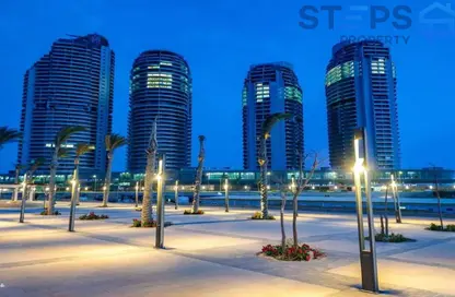 Apartment - 2 Bedrooms - 3 Bathrooms for sale in North Edge Towers - New Alamein City - Al Alamein - North Coast