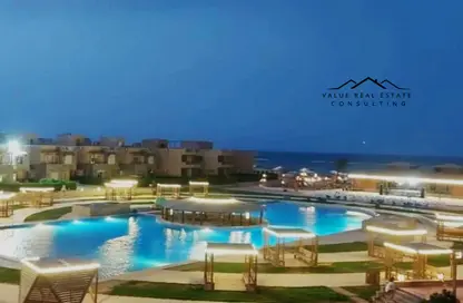 شاليه - 3 غرف نوم - 2 حمامات للبيع في لاجولي مارينا السخنة - العين السخنة - السويس