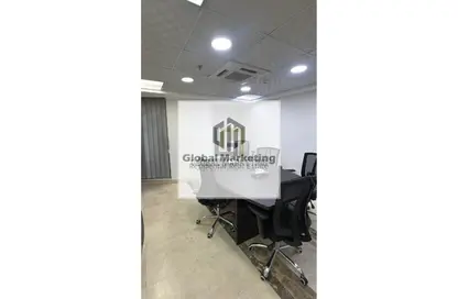 مساحات مكتبية - استوديو - 2 حمامات للايجار في شارع مجمع البنوك - شارع التسعين الجنوبي - التجمع الخامس - مدينة القاهرة الجديدة - القاهرة