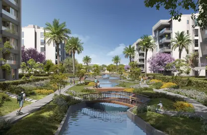 Apartment - 1 Bedroom - 2 Bathrooms for sale in Avelin - North Investors Area - New Cairo City - Cairo
