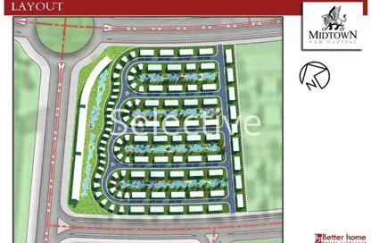 Twin House - 4 Bedrooms - 4 Bathrooms for sale in Midtown - New Capital Compounds - New Capital City - Cairo