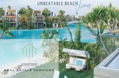 تاون هاوس - 3 غرف نوم - 3 حمامات للبيع في آزار آيلند - قسم الضبعة - الساحل الشمالي