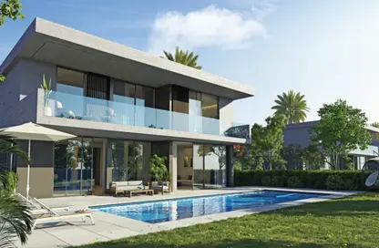 Villa - 4 Bedrooms - 5 Bathrooms for sale in Swan Lake Residence - 5th Settlement Compounds - The 5th Settlement - New Cairo City - Cairo