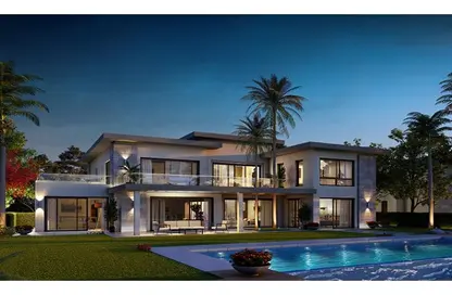 Twin House - 3 Bedrooms - 3 Bathrooms for sale in Swan Lake Residence - 5th Settlement Compounds - The 5th Settlement - New Cairo City - Cairo