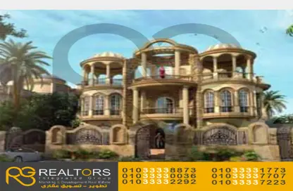 Villa - 7+ Bedrooms - 7+ Bathrooms for sale in Al Feda Gardens - Sheikh Zayed Compounds - Sheikh Zayed City - Giza