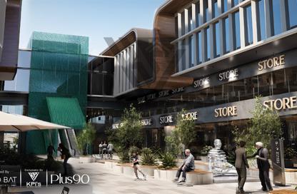 Retail - Studio - 1 Bathroom for sale in Plus 90 Mall - North Teseen St. - The 5th Settlement - New Cairo City - Cairo