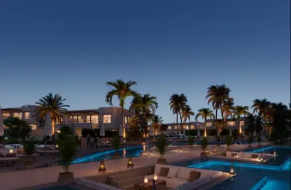 Chalet - 2 Bedrooms - 2 Bathrooms for sale in Hacienda West - Ras Al Hekma - North Coast