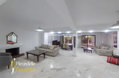 شقة - 5 غرف نوم - 4 حمامات للايجار في شارع 15 - المعادي - حي المعادي - القاهرة