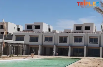 Chalet - 2 Bedrooms - 3 Bathrooms for sale in Hacienda West - Ras Al Hekma - North Coast