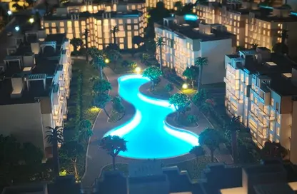 Apartment - 1 Bedroom - 1 Bathroom for sale in Al Wahat Road - 6 October City - Giza