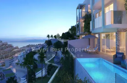 تاون هاوس - 3 غرف نوم - 3 حمامات للبيع في المونت جلاله - العين السخنة - السويس