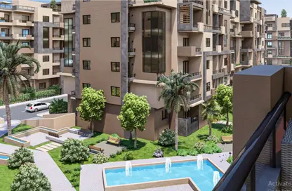 Apartment - 1 Bedroom - 1 Bathroom for sale in Al Wahat Road - 6 October City - Giza Apartment - 1 Bedroom - 1 Bathroom for sale in Al Wahat Road - 6 October City - Giza