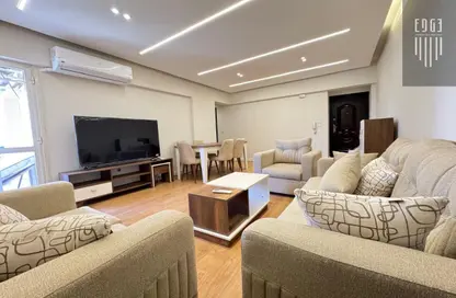 Apartment - 2 Bedrooms - 1 Bathroom for rent in El Rehab Extension - Al Rehab - New Cairo City - Cairo